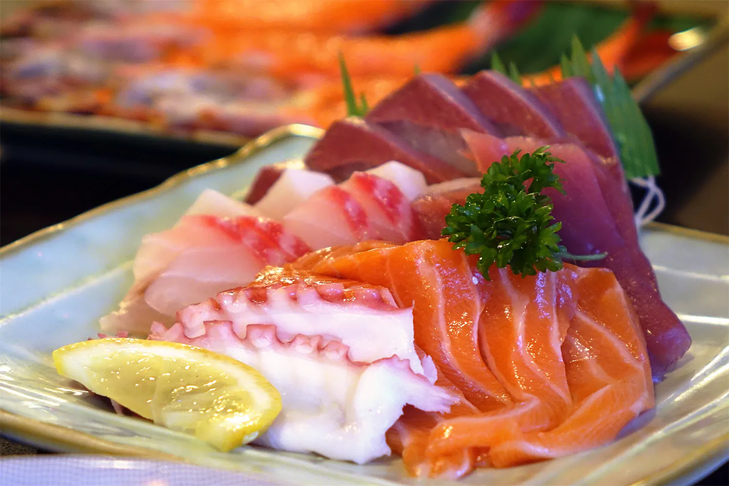 Sashimi Combo at Tokyo Express, Japanese Restaurant in Newark